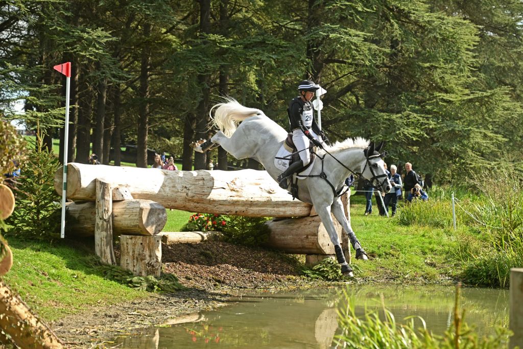 Showjumping at the Agria Blenheim Palace International horse trials 