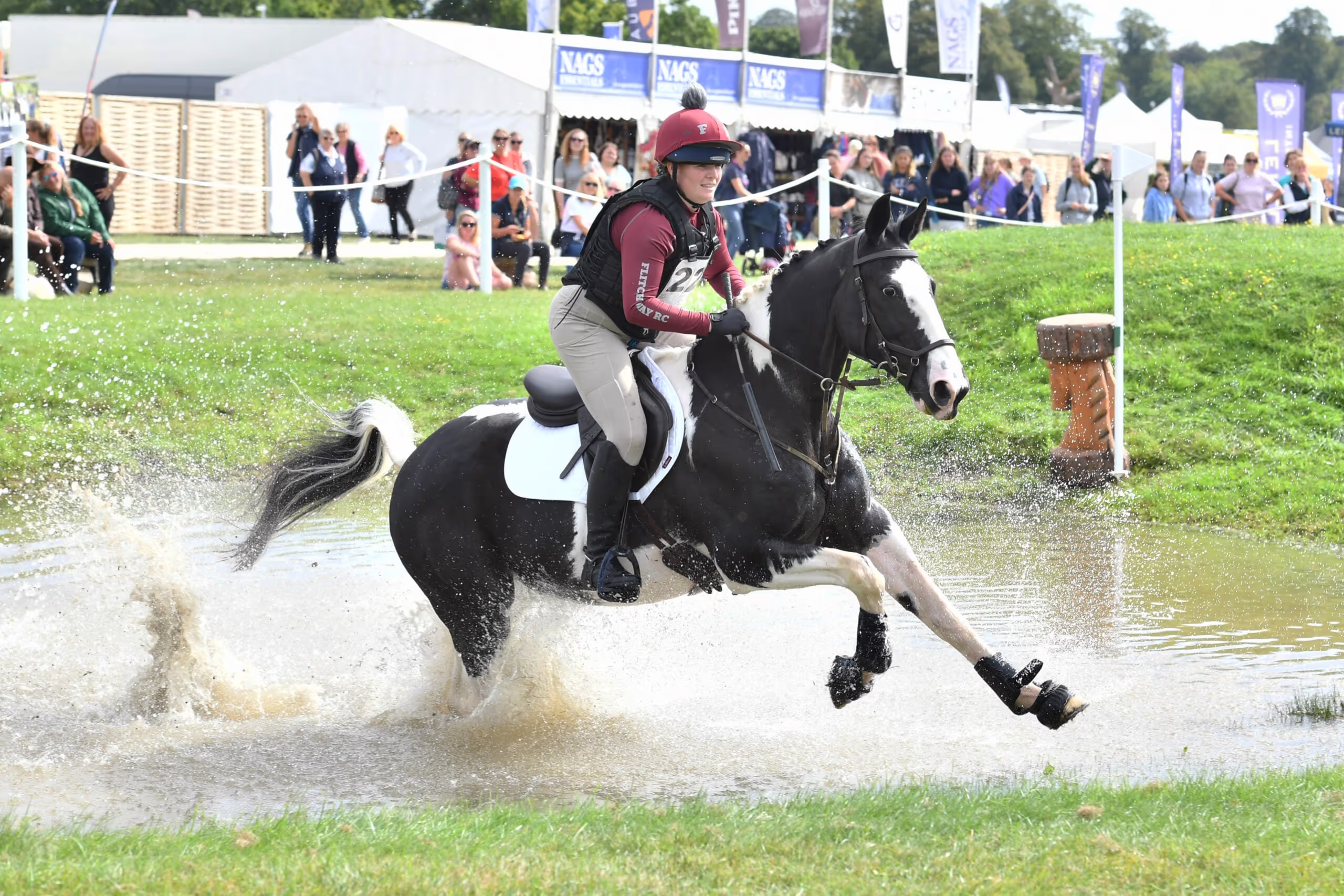 Eventer challenge at the Agria Blenheim Palace International Horse Trials 